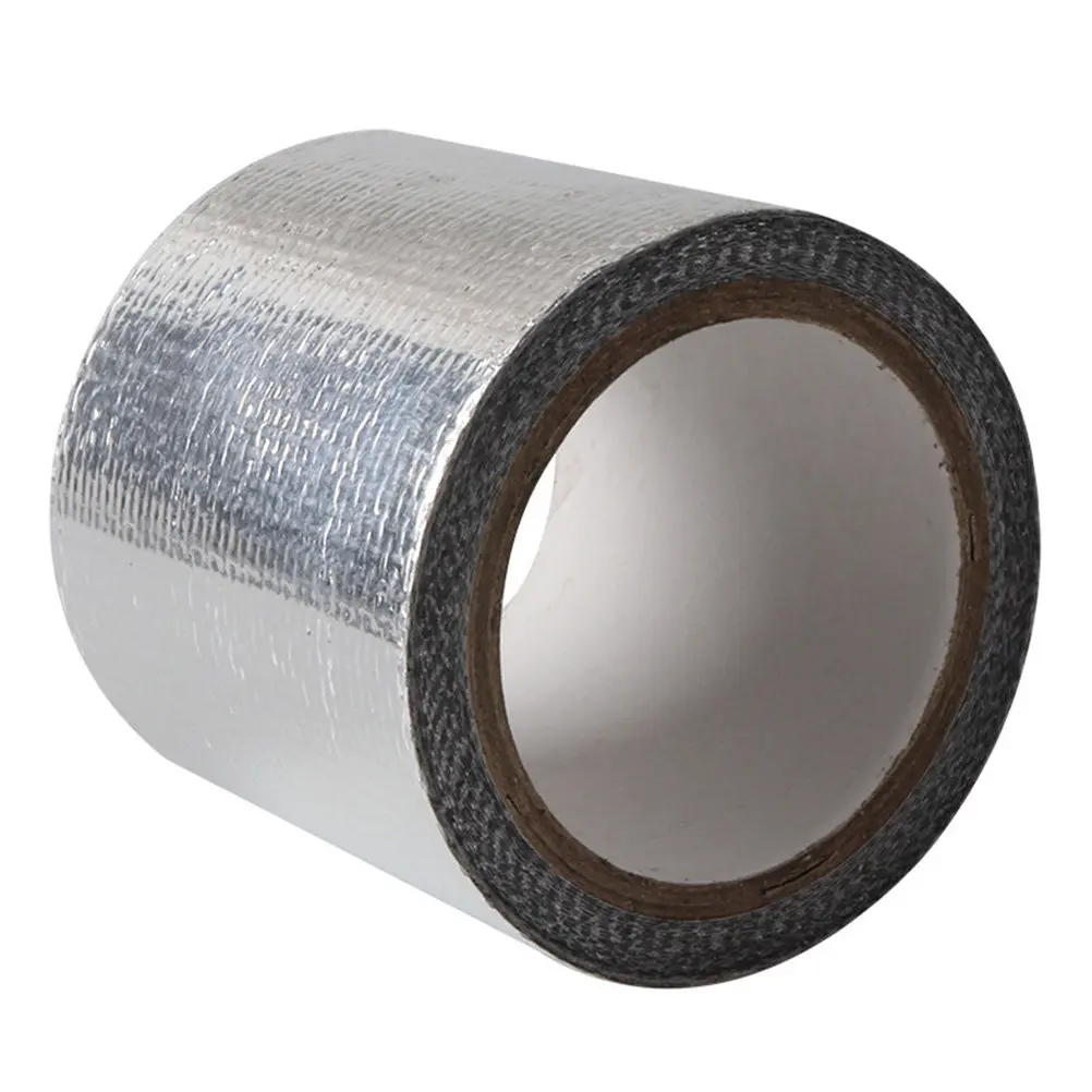 Roll Aluminum Reinforced Tape Rc Car Shell Strong Heat Resistant Wrap Adhesive High Temperature Waterproof Thermal Insulation
