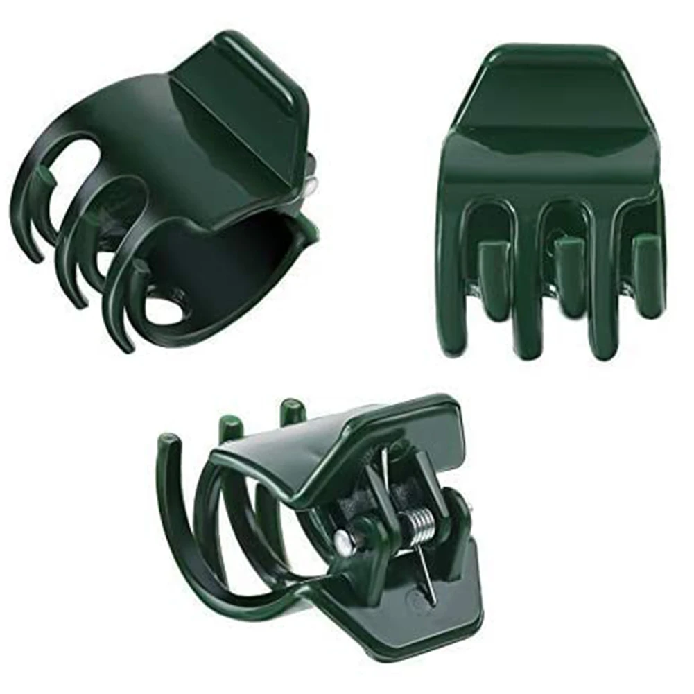 

Gardening Tools Pack of 20 Essential Lightweight Plastic Orchid Clips for Staking Flowers and Crawling Vegetables