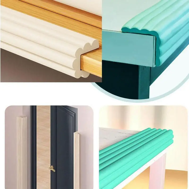 Edge Protection Sharpen Edges Bumper Guards Soft Foam Strip Edge Guards Padding Foam Furniture Fireplace Edge Bumper Guard