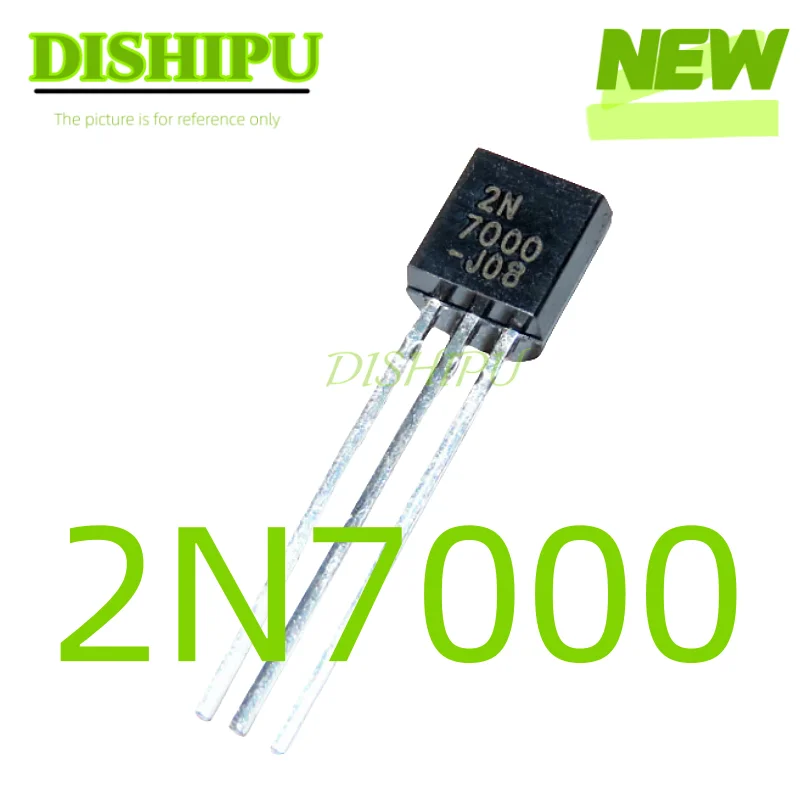 50 PCs 2N7000 TO92 new and Original channel enhancement mode field effect Transistor