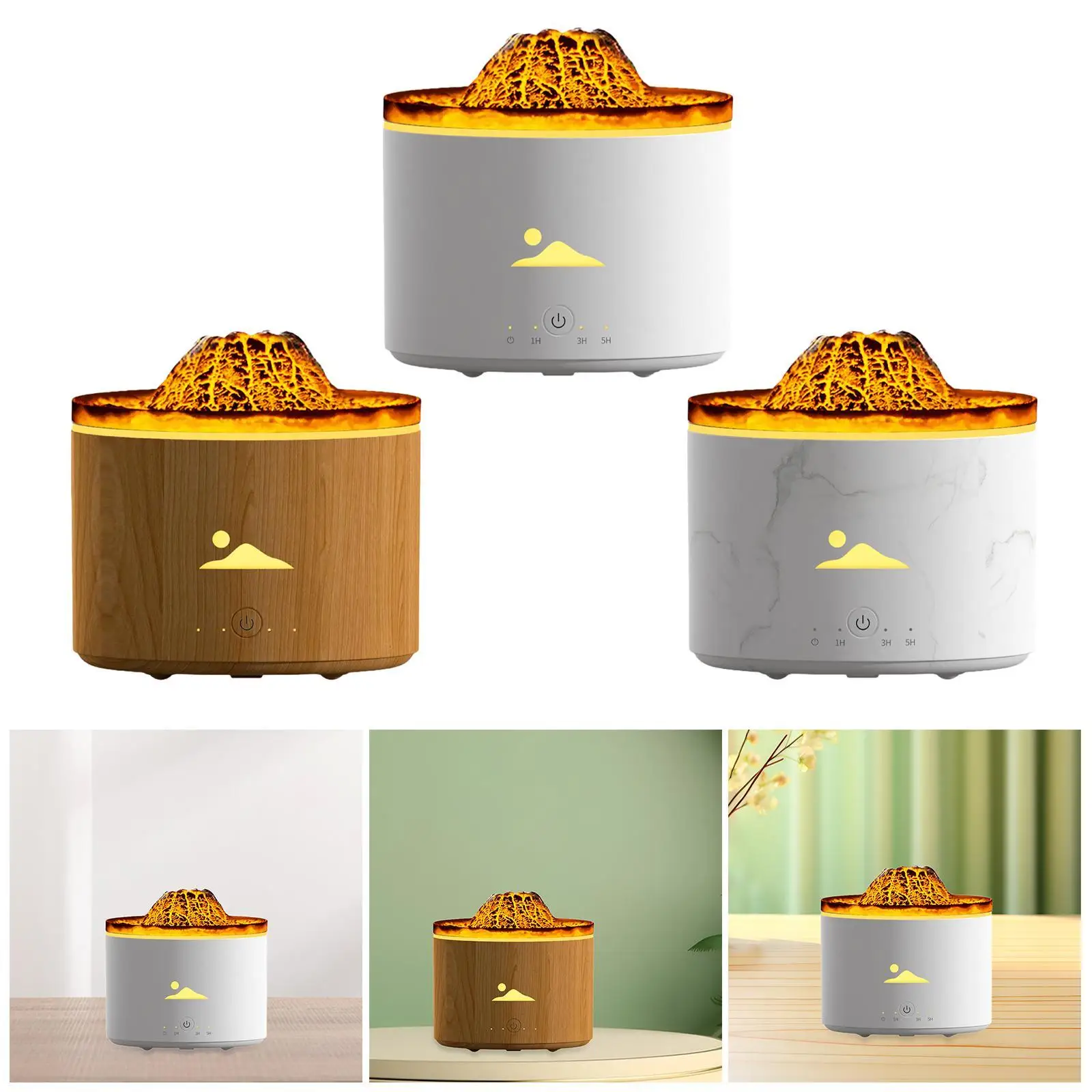 Essential Oil Diffuser Tabletop Humidifier for Living Room SPA Yoga Studio