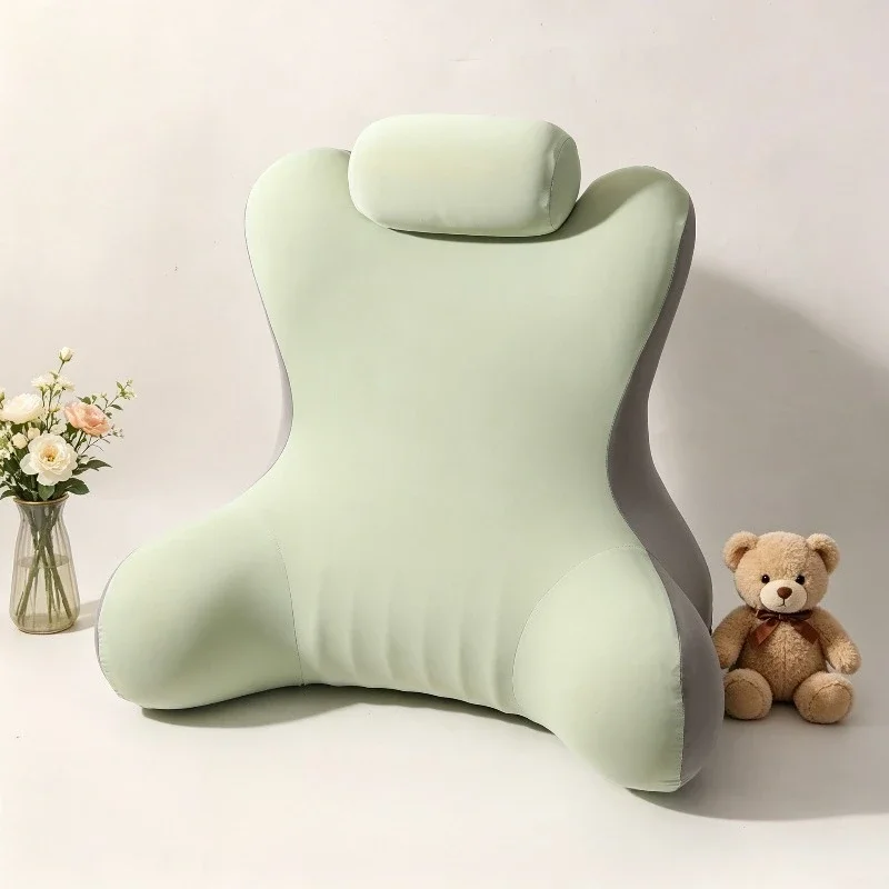 Bedhead Backrest Memory Cotton Neck Waist Protection Cushion Pillow for Office School Use Comfortable Breathable Easy To Clean