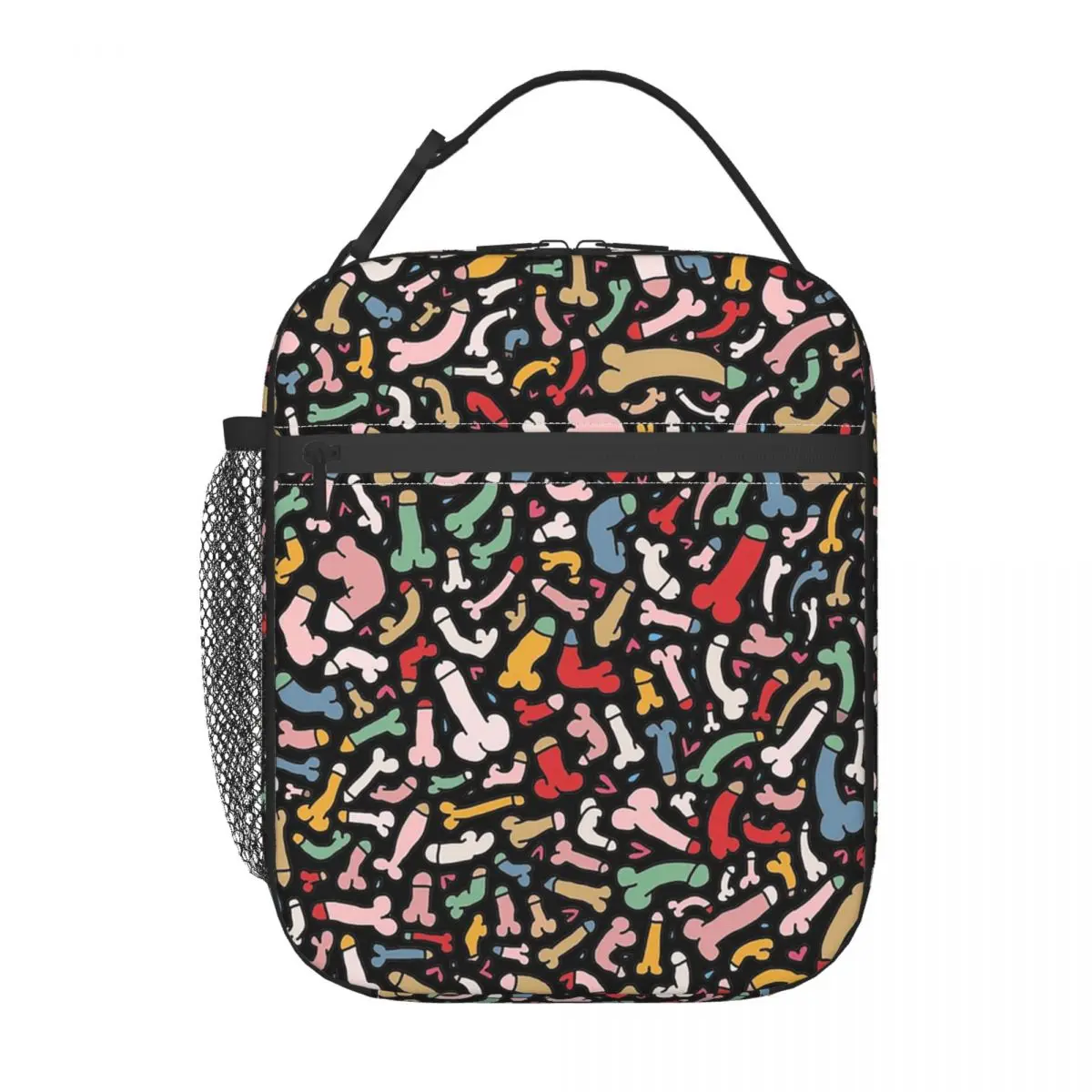 

Dick красочная изолированная сумка для обеда для женщин и детей герметичные коробки для еды термосумка для ланча