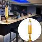 

For Party Bar Home 3L Beer Tower Dispenser w/Ice Column Gold LED Drink Dispenser