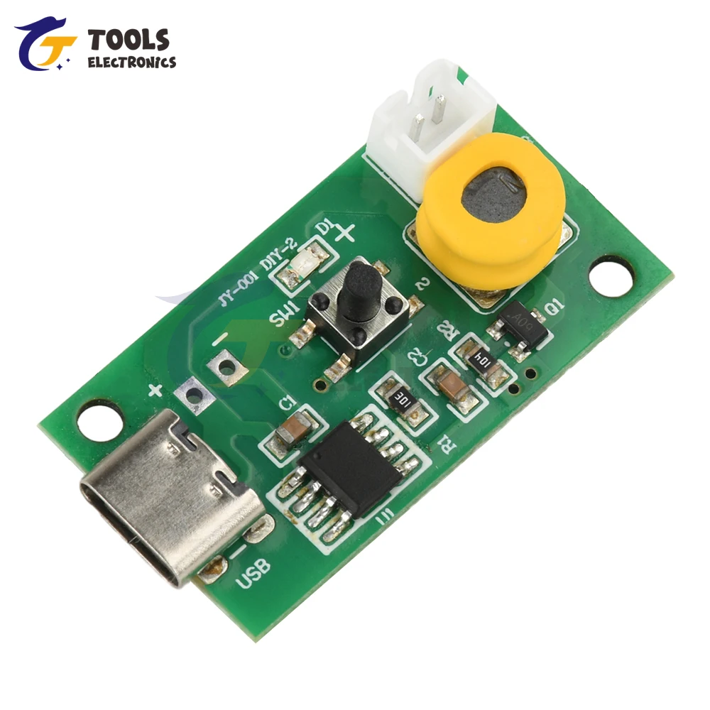 Mini Humidifier DIY Kits Mist Maker Driver Circuit Board DC 5V Three Gear Adjustable Fog Volume Single Spray Humidifier Module
