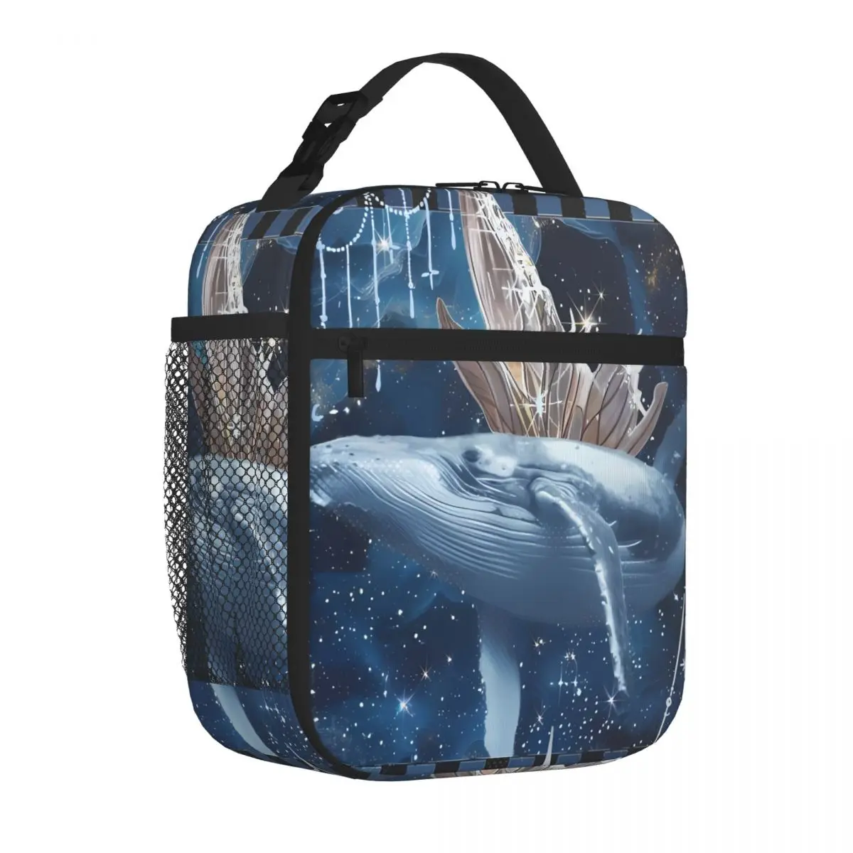 Bestselling Fairy Whale In Space Dual Use Snack Bag Daily Snack Storage Meal Bag
