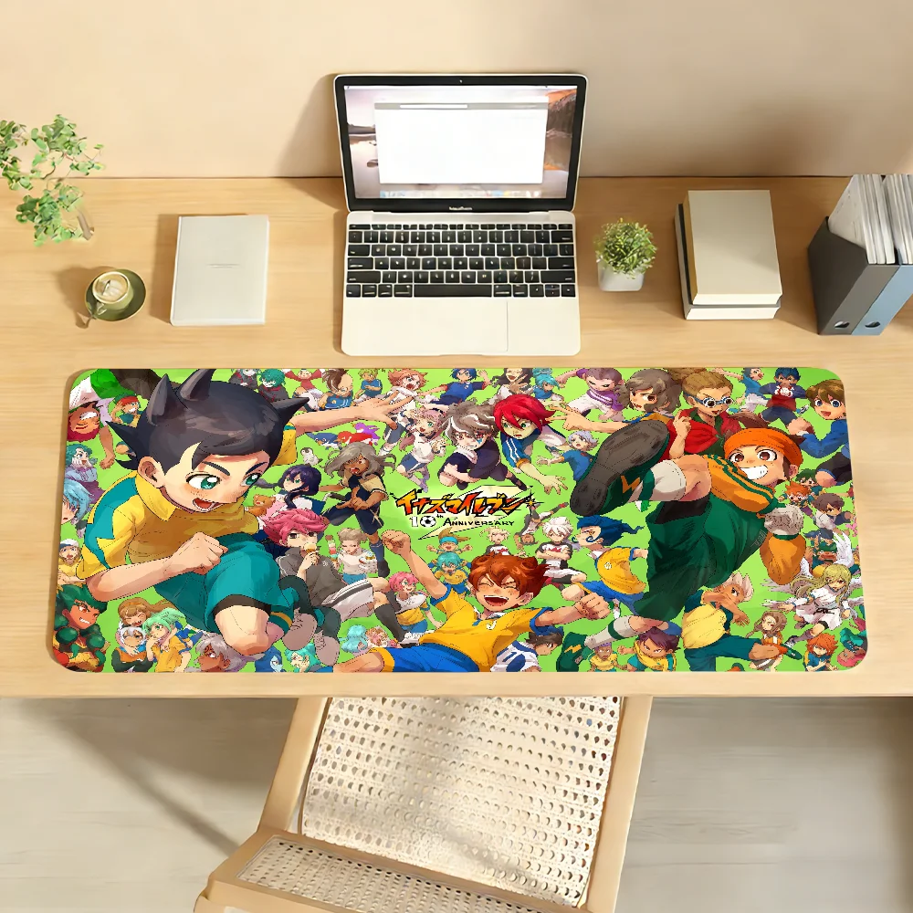 Alfombrilla de ratón con dibujos animados de Inazuma Eleven-S, alfombrilla de ratón antideslizante de goma para ordenador portátil, alfombrilla de ratón para jugadores, decoración, alfombrilla de escritorio