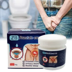 ZB 20g Prostatitis Prostate Treatment Ointment Recovery Kidney Function Cream Urethritis Navel Kidney Plaster Male Care