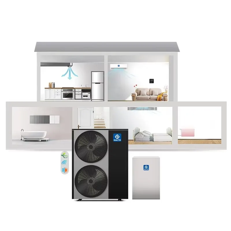 Europe Air Source Home Heating R410A R32 Inverter HeatPump 10KW 20KW Air to Water Split Heat Pump