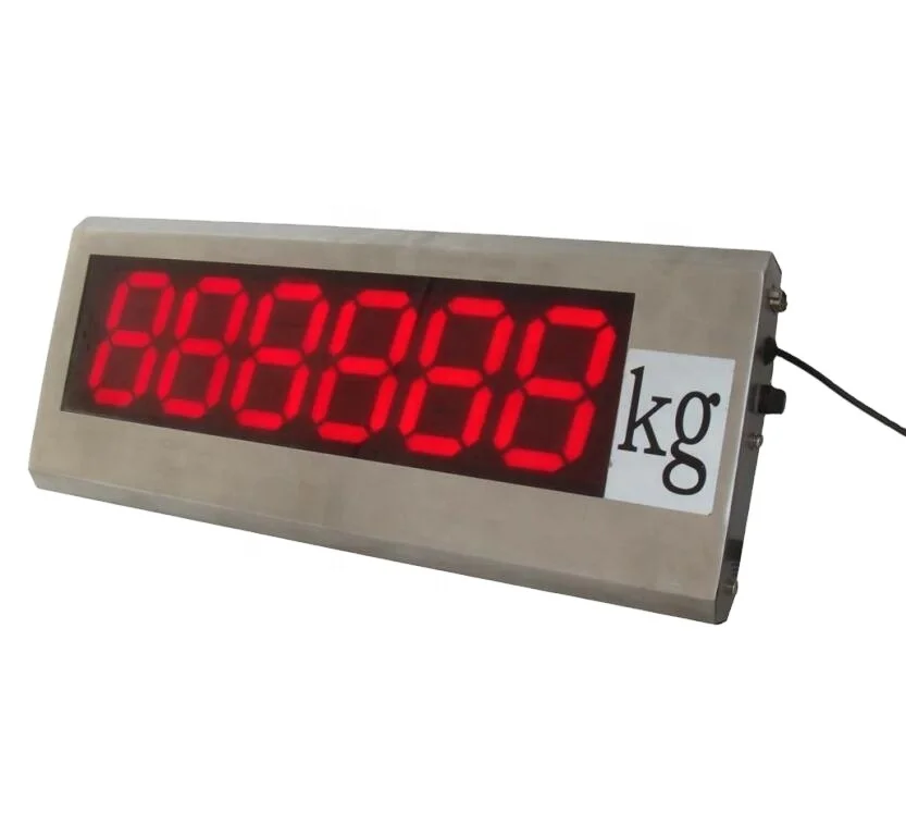 

Electronic Stainless Steel Scoreboard Big Screen for Weighbridge Truck Scale