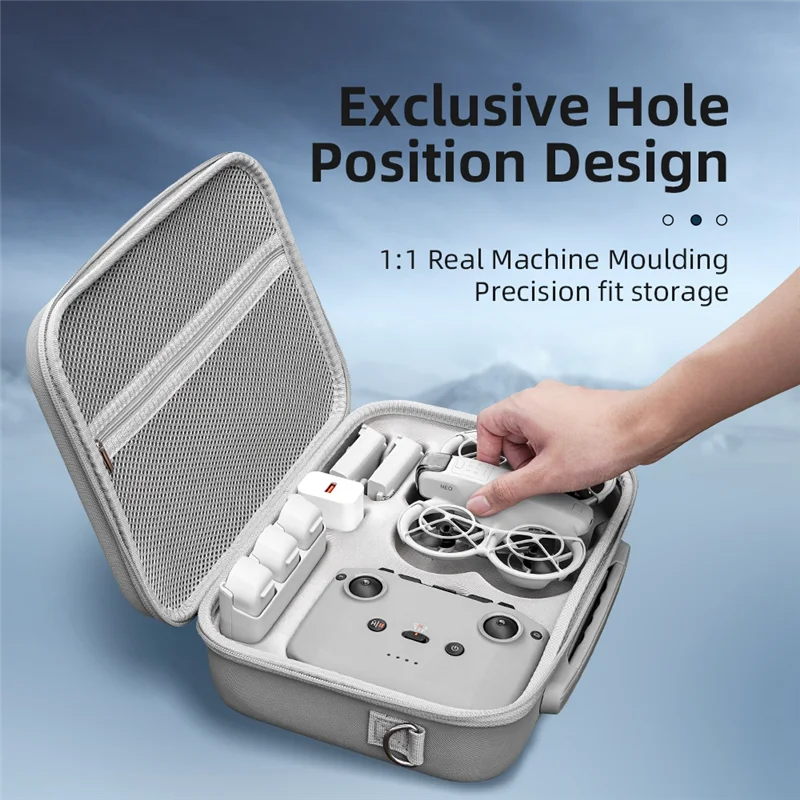 

ABVO-водонепроницаемая демпфирующая сумка-передатчик, сумка для хранения пульта дистанционного управления для DJI Neo