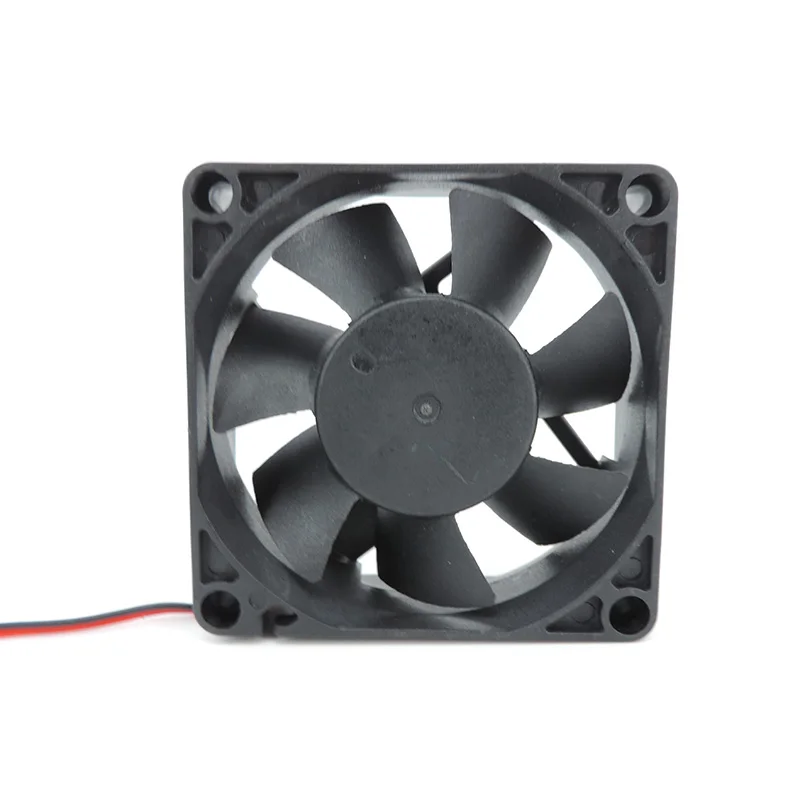 7025 70MM 70*70*25MM DC 5V 12V 24V Ventilador de refrigeração Comptuter CPU Ventilador de refrigeração Caso 2 pinos