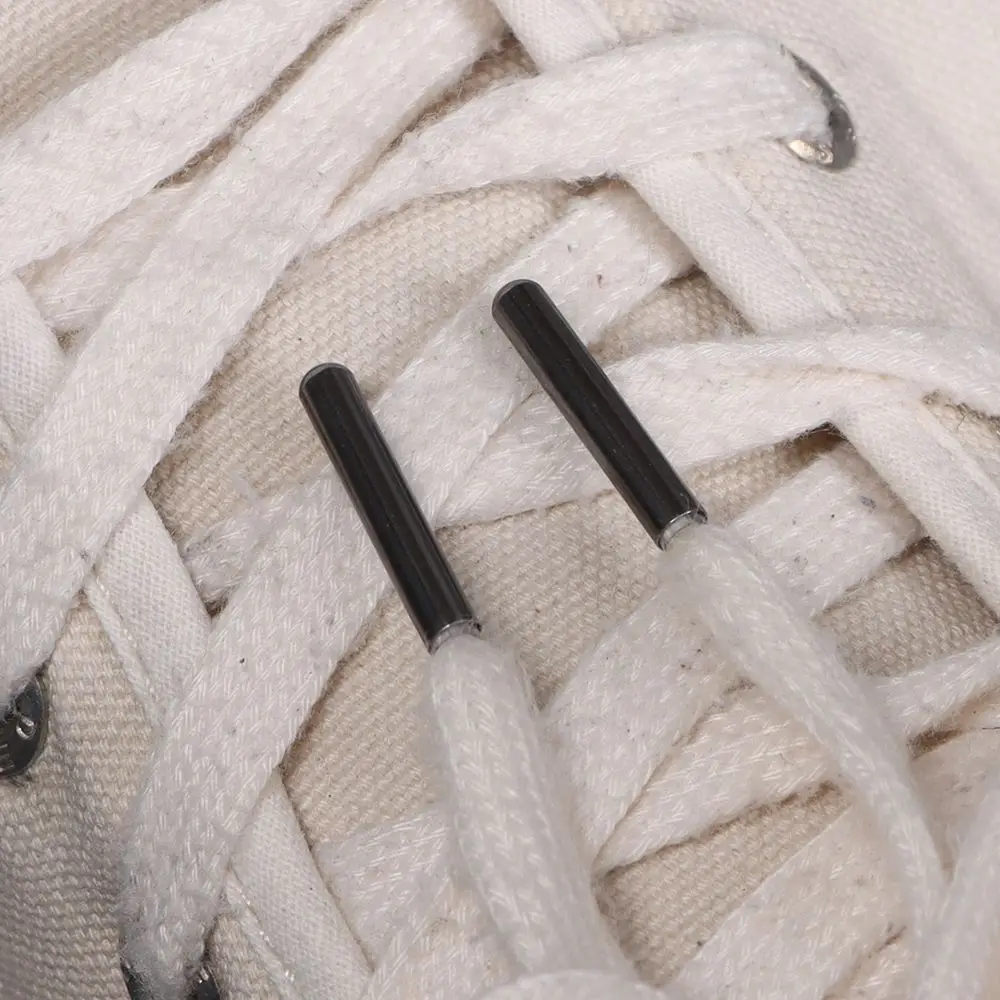 Women Unsex DIY Shoe Lace Head Shoes Accessories Shoelaces Tips Replacement Head