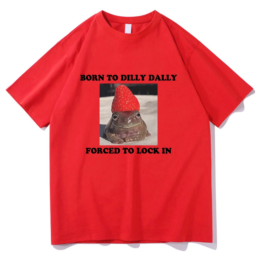 تي شيرت إلزام بالبقاء بشكل طبيعي وبطيء السرعة مضحك على شكل قطة إيموجي تي شيرت هاراجوكو صيفي من القطن الخالص تي شيرت منقوش للجنسين #2