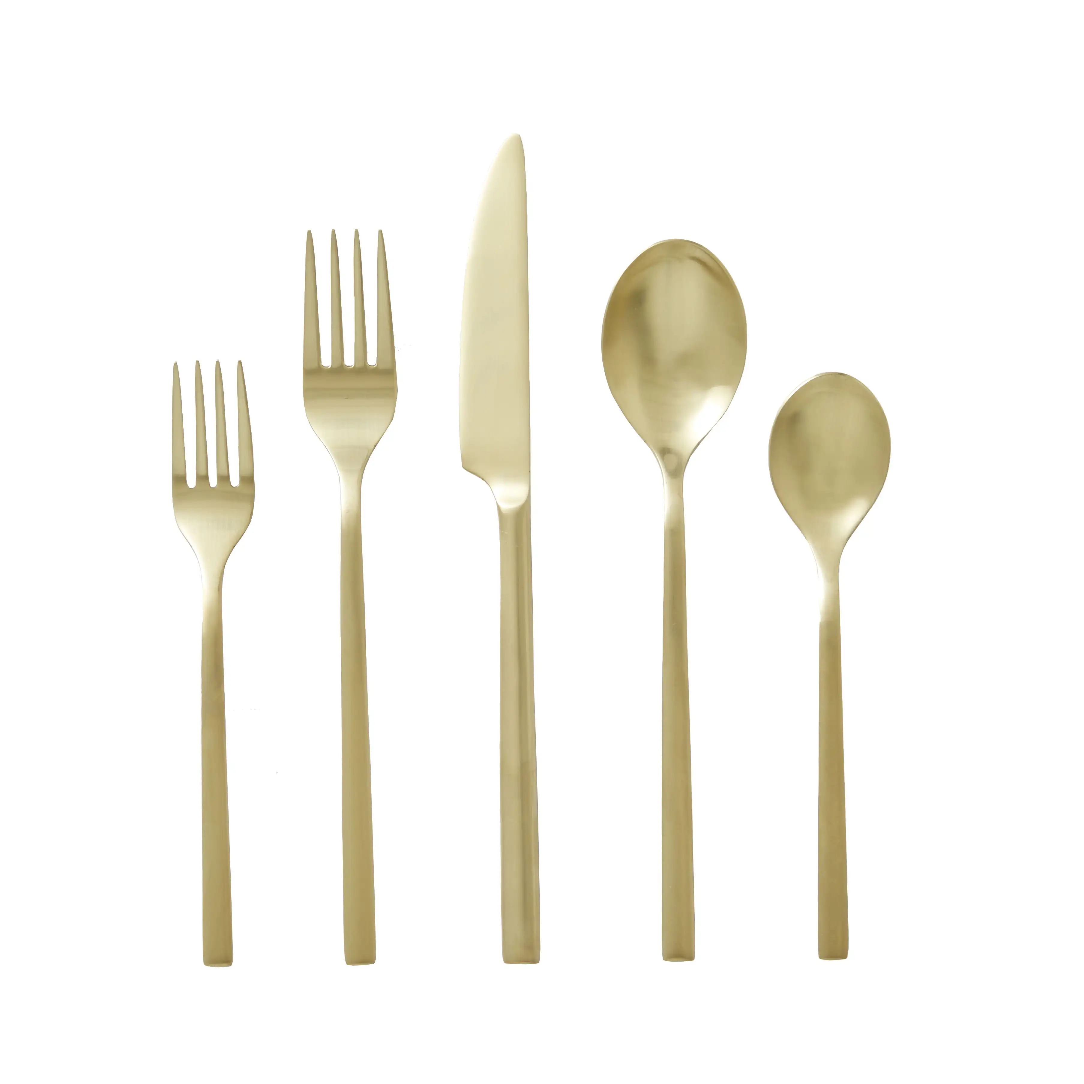 

20 Piece Gold Stainless Steel Flatware Set (Service for 4)