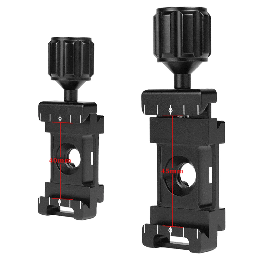 QR-25 Mounting Plate Clamp Quick Release Plate Clamp Adjustable Knob Adapter with 1/4 3/8 Hole For Arca Swiss Tripod Ball Head