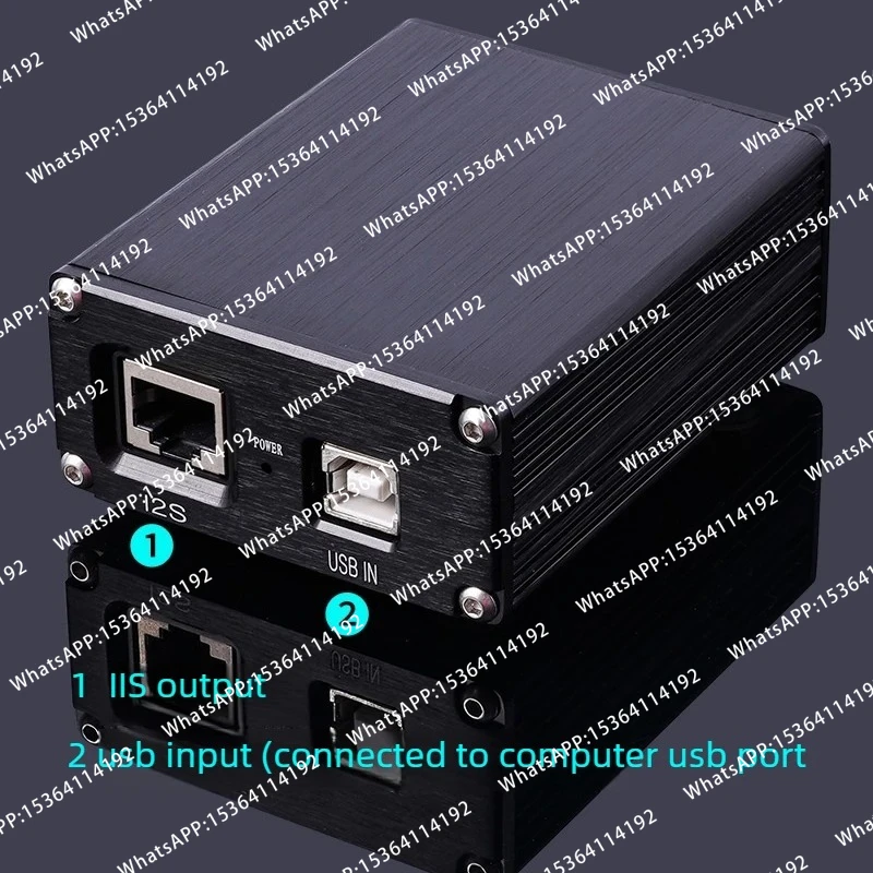 208 USB To Coaxial Fiber Digital Interface 32bit/384kHz Asynchronous