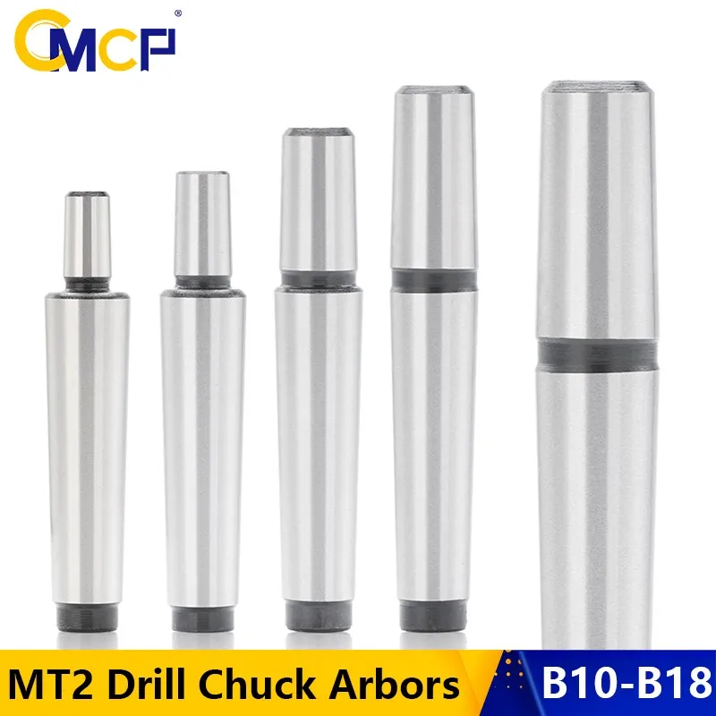 CMCP Lathe Tool Morse Taper Shank Drill Chuck Arbor for CNC Lathe Drilling Machine MTB2-B10 B12 B16 B18 Tool Holder