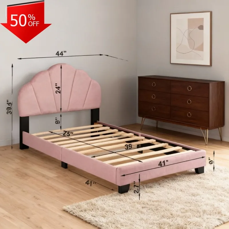 سرير أطفال بناتي للأطفال من عمر 0 إلى 5 سنوات مقاعد وأرائك أطفال سرير بناتي سرير أطفال بطابقين مع مرتبة شرنقة لحديثي الولادة طفل 8 #1