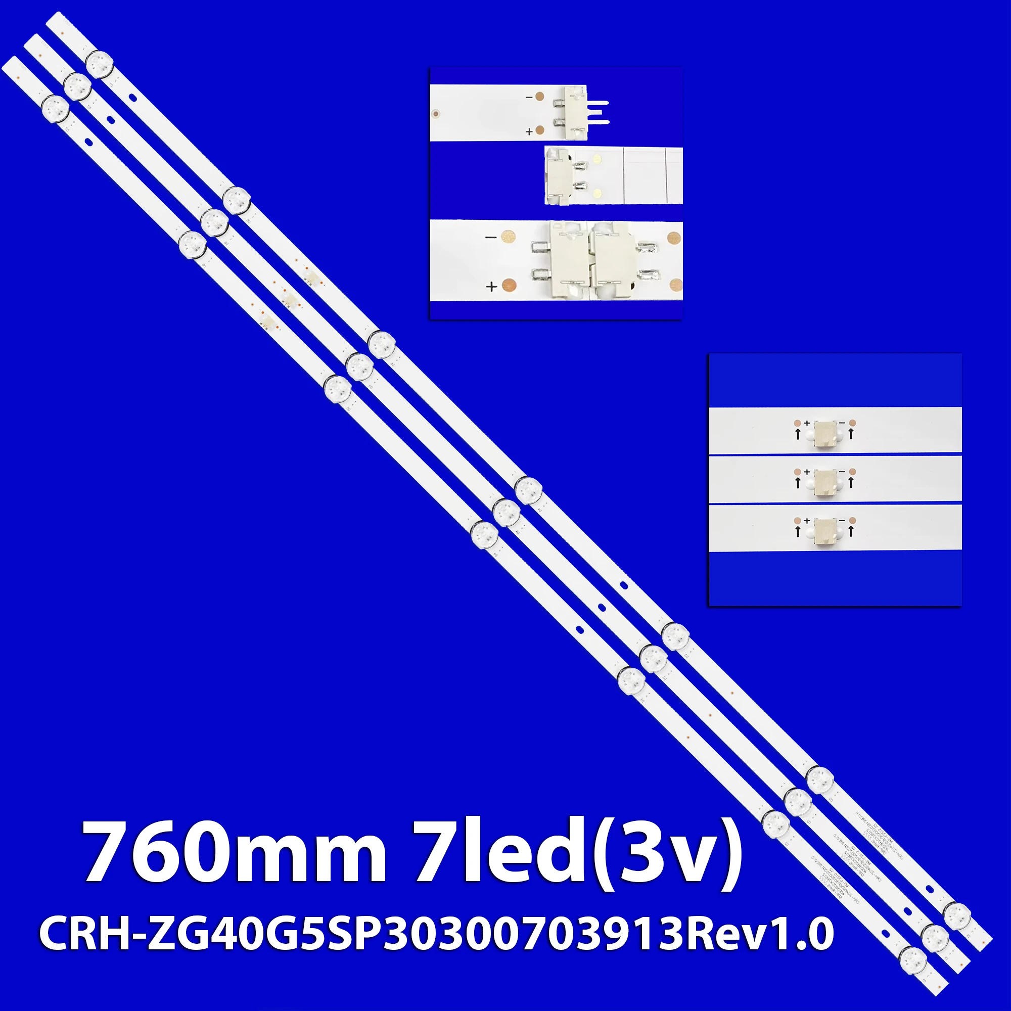 

LED Strip For ELST4017 Ptv40g60 PTV40G60SNBL PTV40G71AGBL PTV4017ILED Chiq L40G4500 L40H7A LB-C400F18-E6C-C-G01-X1 MS-L3215 V2