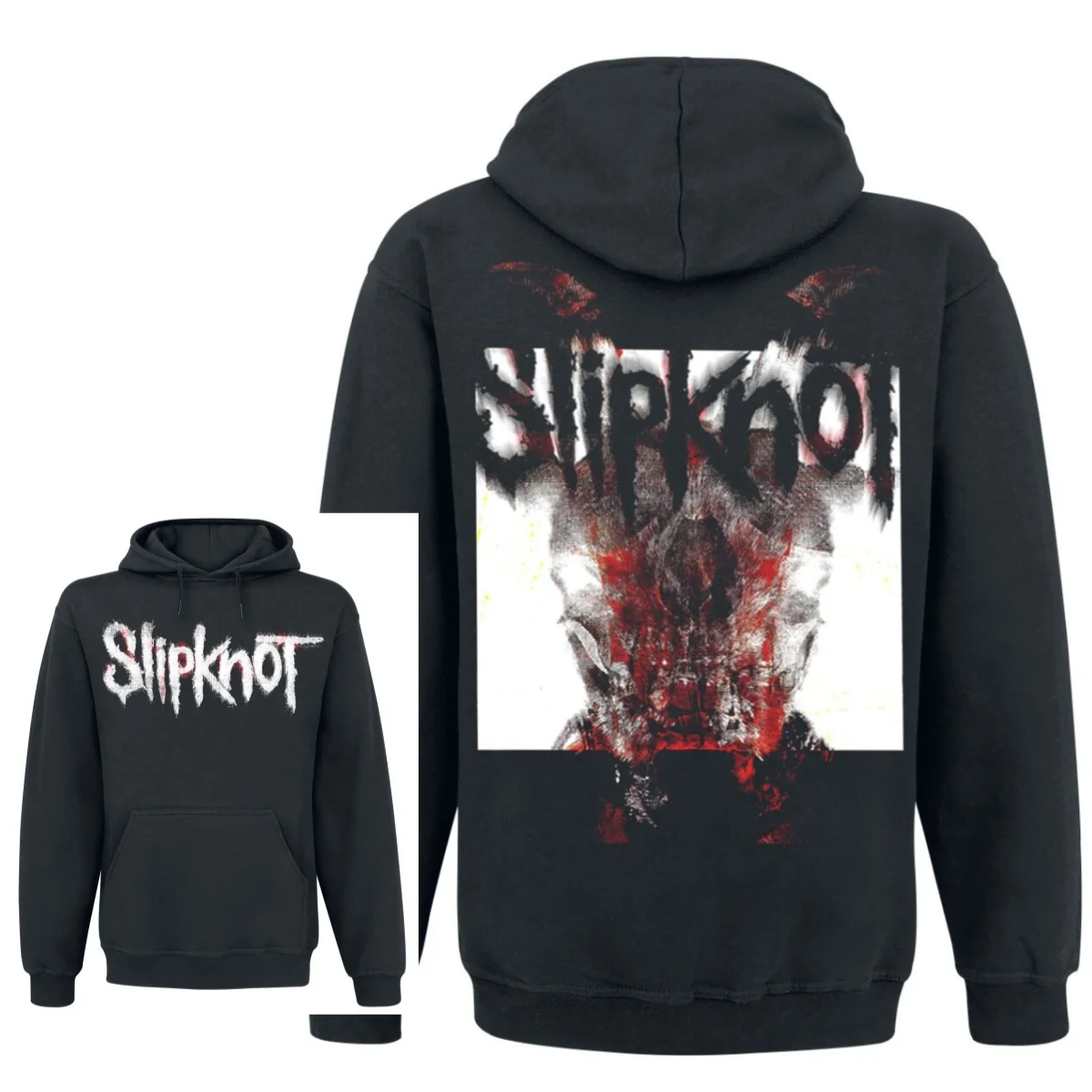 2026 Slipknot Hoodies Band-Print Hoodie im Retro-Stil für Herren und Damen, Herbst- und Winter-Hoodie – Detail 4