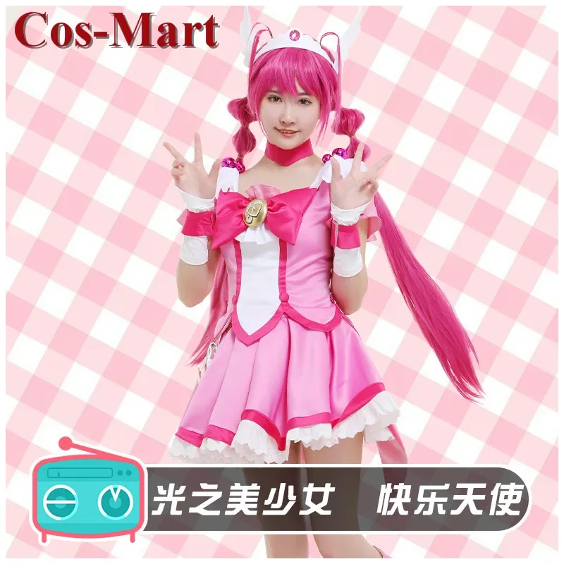 

CosplayCos-Mart Anime Smile Pretty Cure Cure Happy Cosplay Costume Sweet Lovely Uniform Dress Female Activity Party Role Play Cl