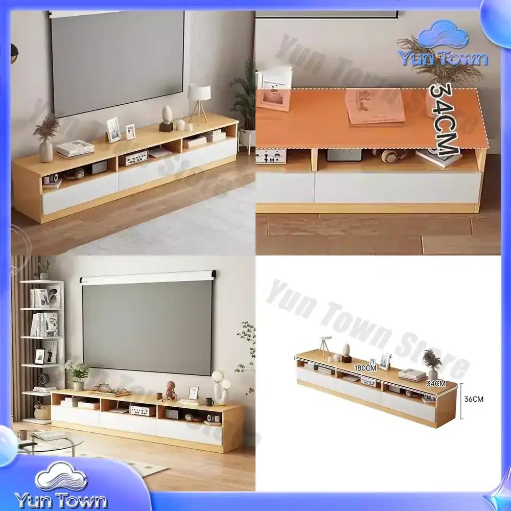 European Beauty Tv Stand Storage Design Multifunctional Nordic Tv Stand Simple Rustic Muebles De Salón Tv Room Furniture