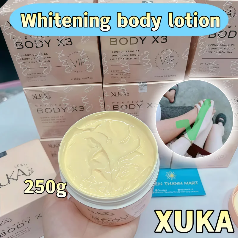 

Vietnam XUKA Body Lotion 250g Deep Moisturizing, Brightening Skin Tone and Lightening Melanin Body Lotion Beauty Health