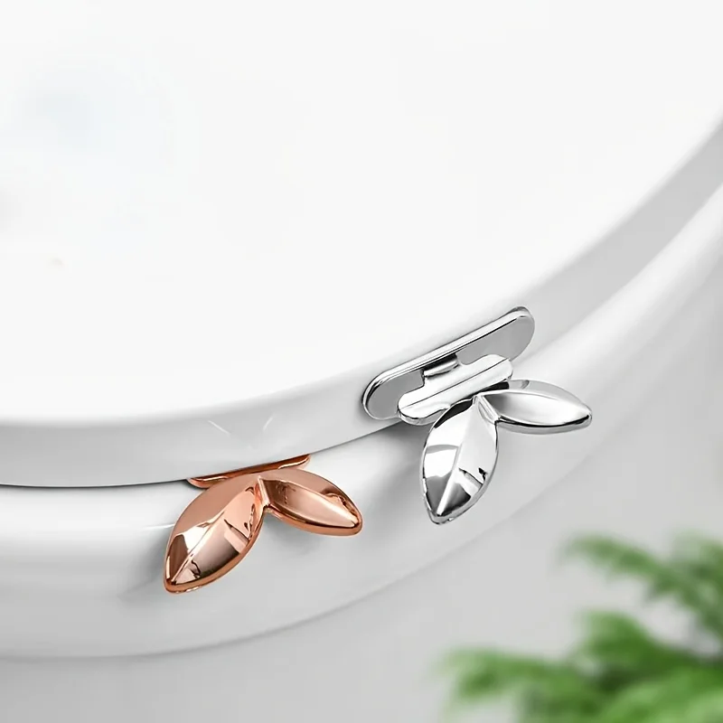 3 Sets of Toilet Lid Handle Attachments. Self-Adhesive Blade-Shaped Easy-Installation Tool. Non-Greasy Hands. Multi-Purpose Hand