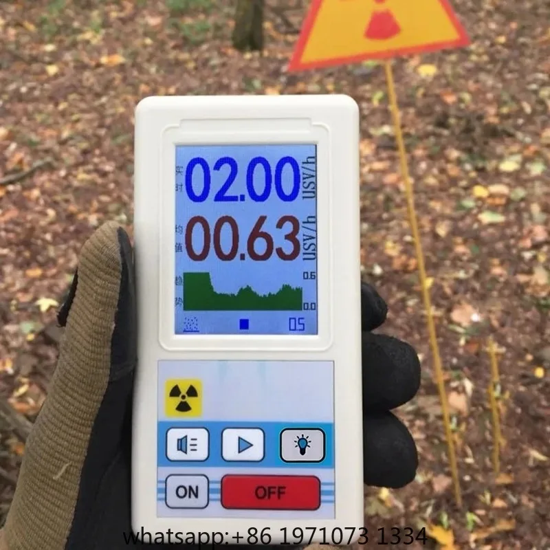 BR-6 Geiger Counter Nuclear Radiation Detector Personal Dosimeter X-ray Beta Gamma Detector  Radioactive Tester Marble Tool