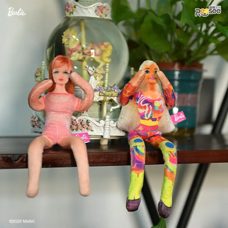 Barbie Q Plush Blind Box 2026 Official New Diy Shape Ornament Trendy Collectible Doll Home Decor Gift For Adult Collectors view 6