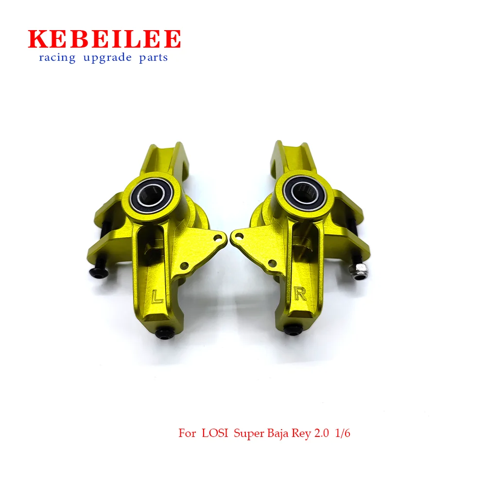 Kebeilee cnc aluminium7075 # vordere spindel set l & r für losi super baja rey 2,0