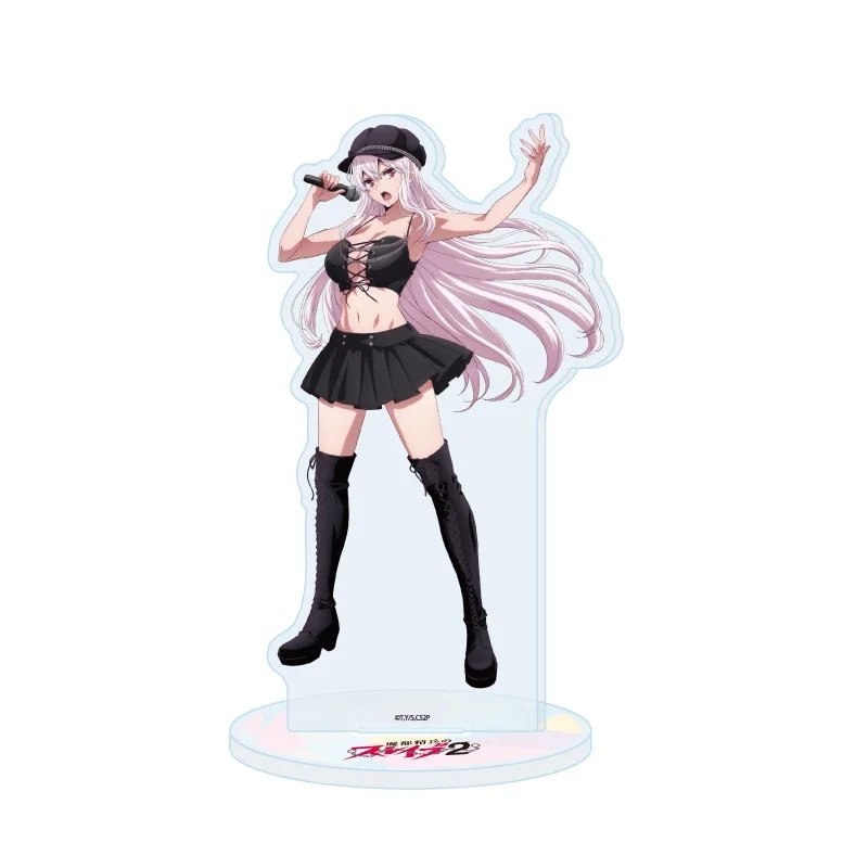 Anime Chained Soldier Acrylic Stand Yuuki Kyouka Himari Tenka Shushu Cosplay Prop Decor Cartoon Keychain 15cm Gifts Toys