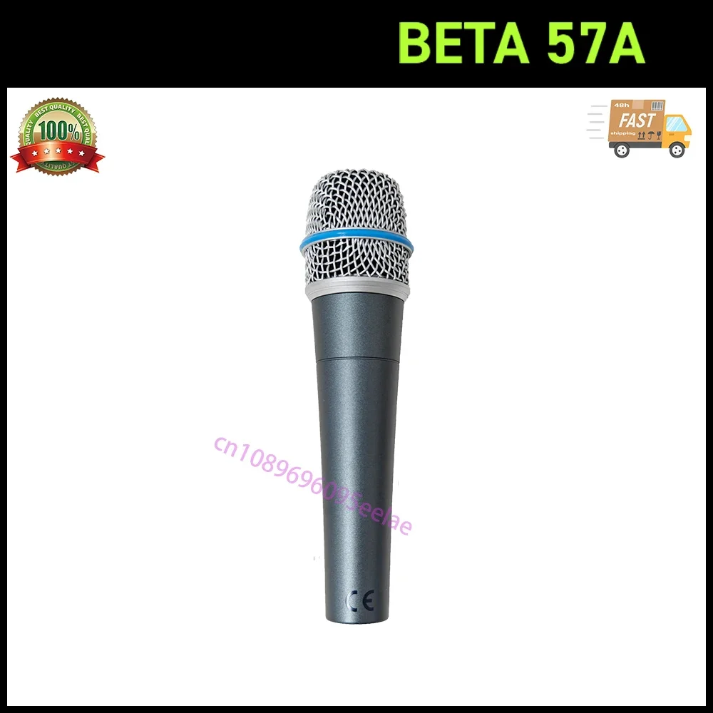 2 PCS Wholesale Shure BETA 57A Dynamic Instrument Microphone Stage Show/Band Show Live Stage Performance Microphone