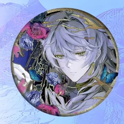 Anime Mode Honkai: Star Rail Martyrs Zondag 58mm Laser Pin Badge Cosplay Accessoires voor Kleding Rugzak Decor Broche Geschenken