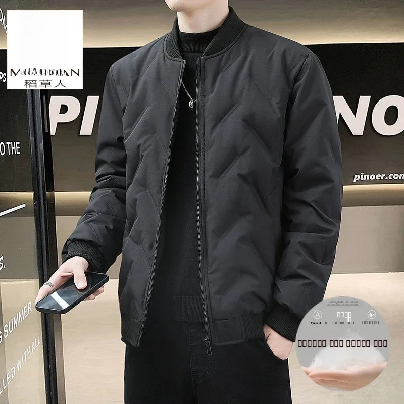 خفيفة الوزن بياقة بيسبول من القطن Jaet للرجال شتاء جديد Sle معطف دافئ غير رسمي ماركة مكسيكية #2