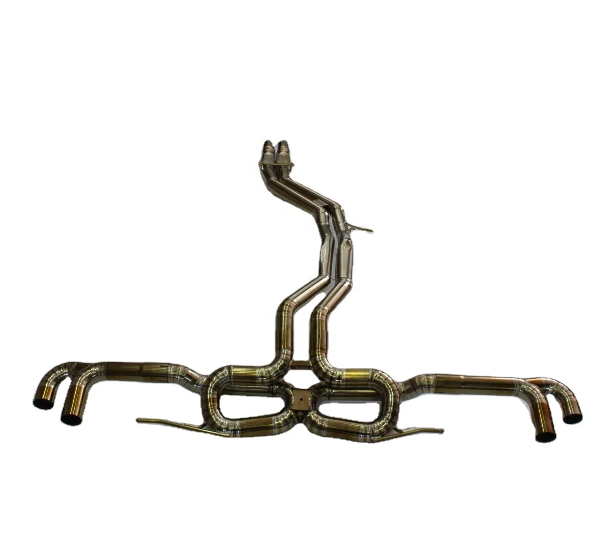 

Custom Titanium Alloy Exhaust Catback For Lamborghini URUS 4.0 Exhaust Pipes
