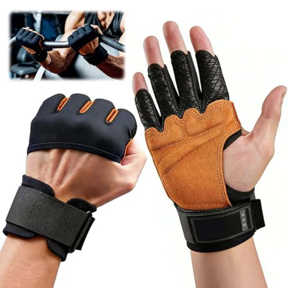 Luvas de Levantamento de Peso, Luvas de Crossfit, Luvas para Treino de Academia, Luva de Musculação Masculina, Calleras