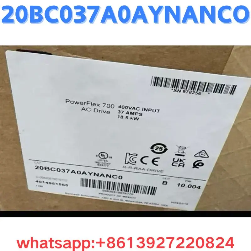 Brand New Frequency converter 20BC037A0AYNANCO Original and Genuine Fast Shipping
