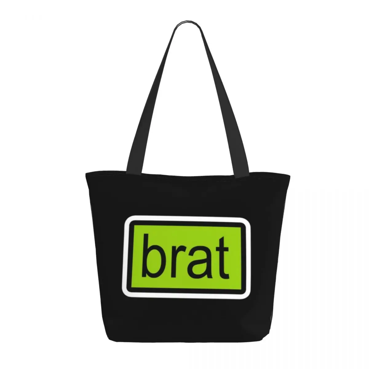 B-Brat Ladies' minimalist shoulder shopping bag, simple yet stylish, versatile design, match various clothing