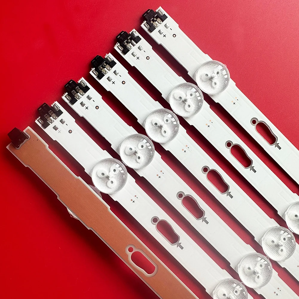 1/3sets LED Backlight strip For Samsung  V5DU-480DCA/B-R1 S_5U75_48_FL_R UE48JU6500 UE48JU6445 UE48JU6400 UE48JU6060 11 lamp 3V
