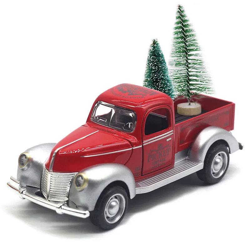 1: 32 Retro Pickup Alloy Vintage Car Model Pickup Series Boy Birthday Gift Collection Toy