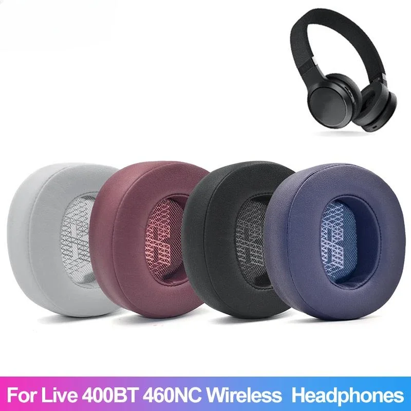 Earpads Replacement Ear Cushions Pad Covers Top Headband for JBL LIVE400BT 460NC Headphone Headset