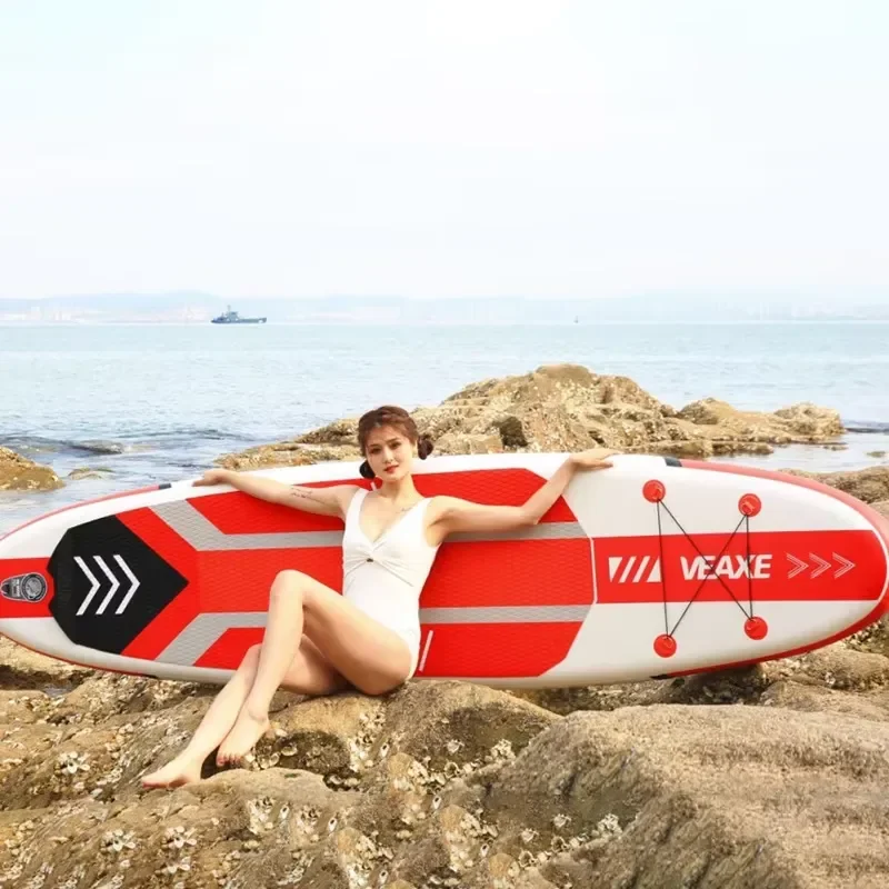 Inflatable Foldable Thickened Stand up Paddle Board - Adult Use for Water Racing & Leisure