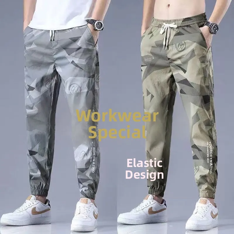 

Men's Workwear Pants Lightweight Casual Sports Leisure Thin Model Construction Site Wear Resistant Dirtproof Spring Autumn