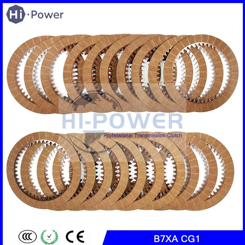 

B7XA CG1 Auto Transmission Clutch Friction Plates For HONDA Fit ACURA M7ZA 1998-2002 Gearbox Repair Clutch Disc Kit