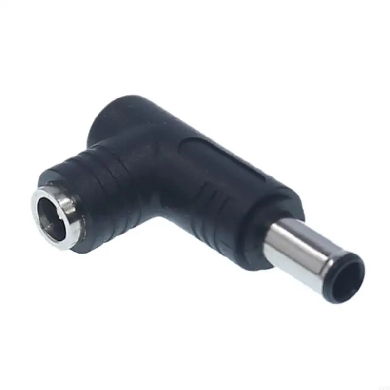 462E 1PC Power Converter Plug 5.5x2.5mm Female turn to 90 Degree Male Adapter