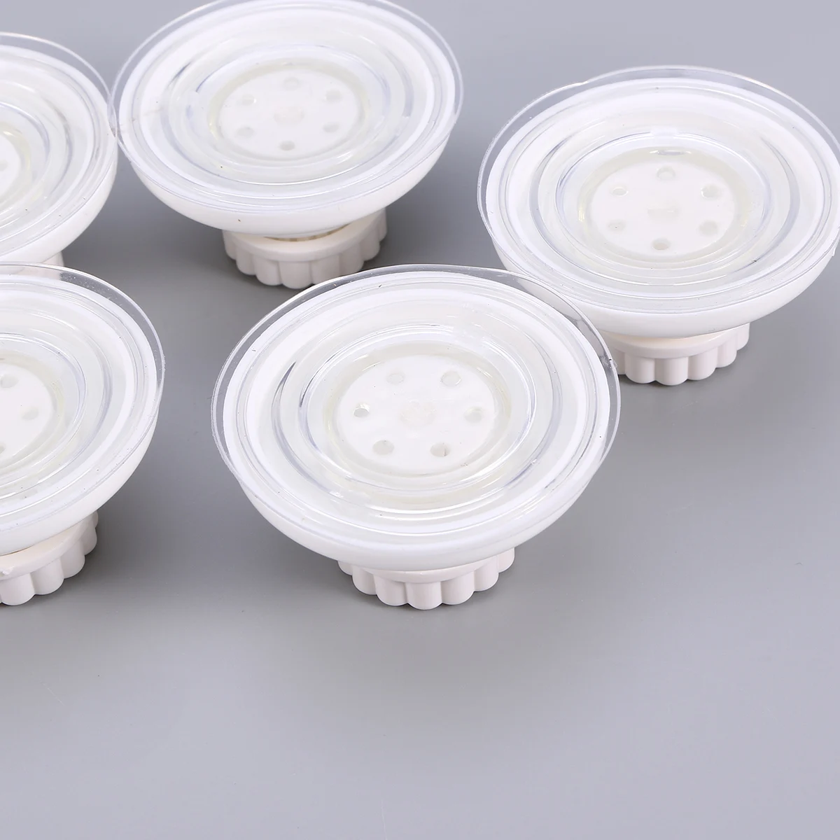 

5 Pcs Sucker Bathroom Accessories Suckers Suction Cups Utility Wall Home Thread
