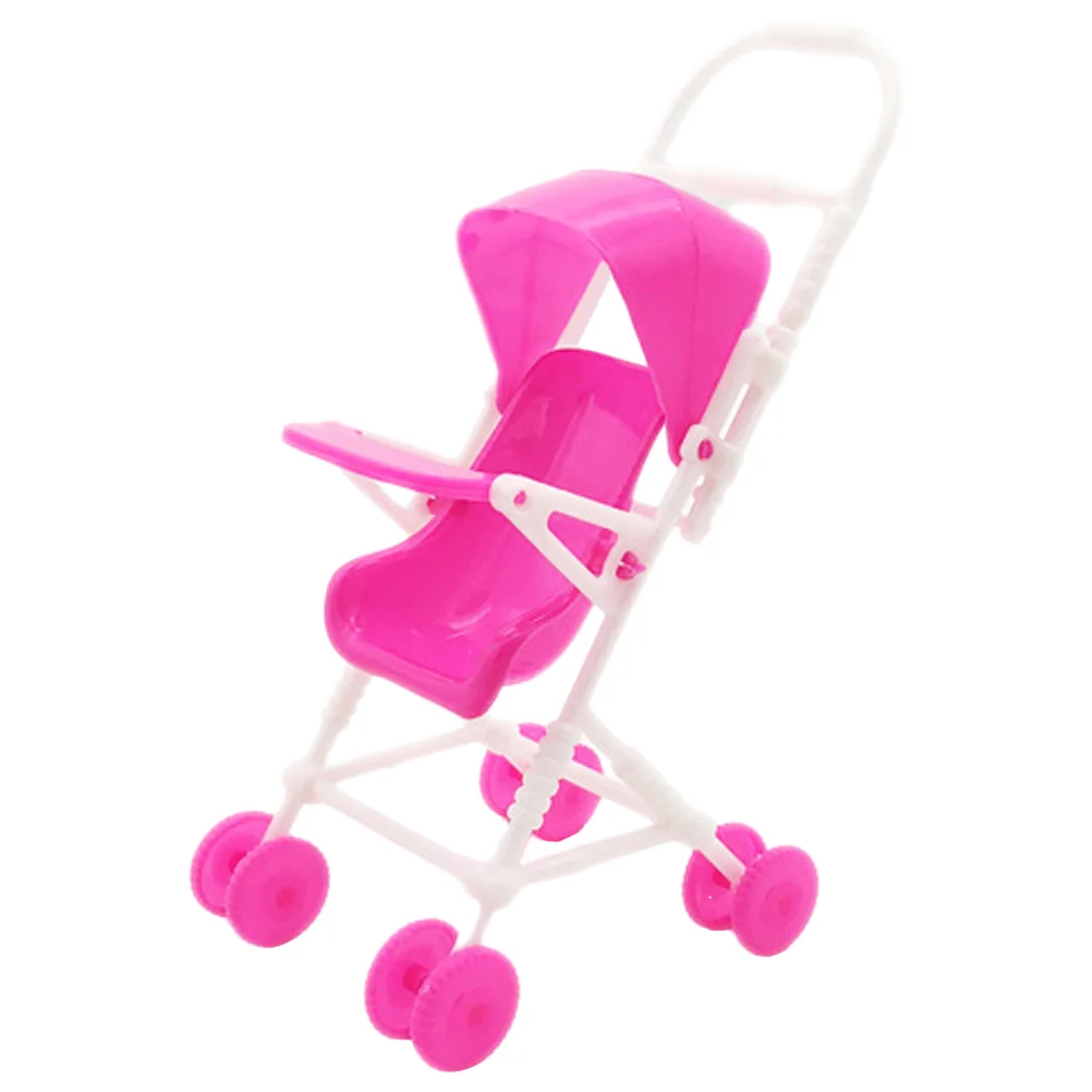 Accessories Stroller Toddler Infant Toys Dollhouse Decorations 1800X1000X800CM Plastic Baby for Dolls Movable Model