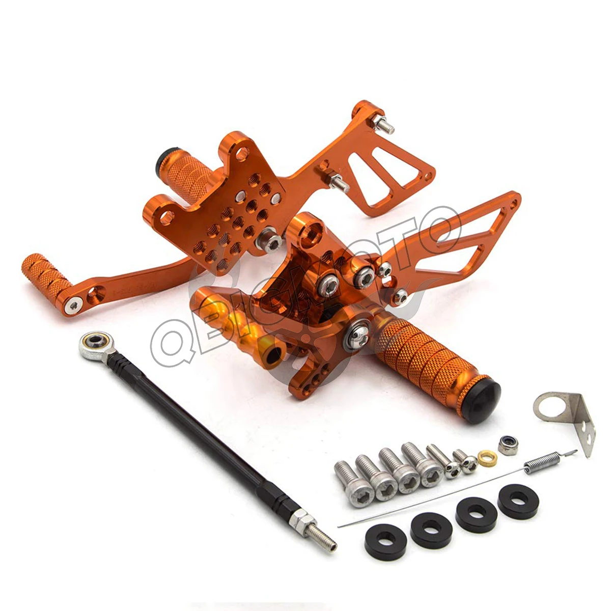 Motorcycle Rearset Foot Pegs Pedal Footrests Fully Adjustable Foot Boards CNC For Suzuki GSXR1000 2000-2004 GSXR 1000 Rear Set